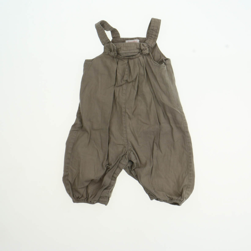dpam Girls Taupe Overall Shorts size: 3 Months